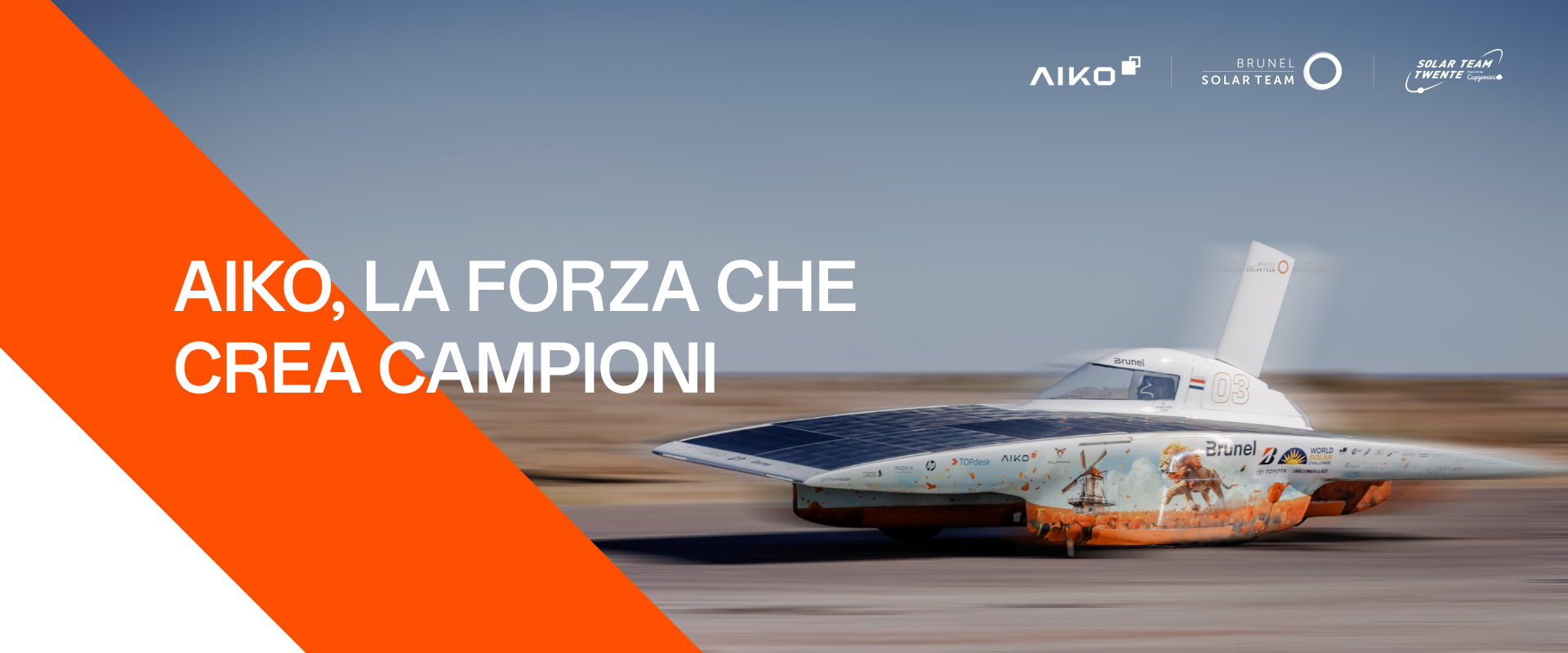 AIKO, LA FORZA CHE CREA CAMPIONI
