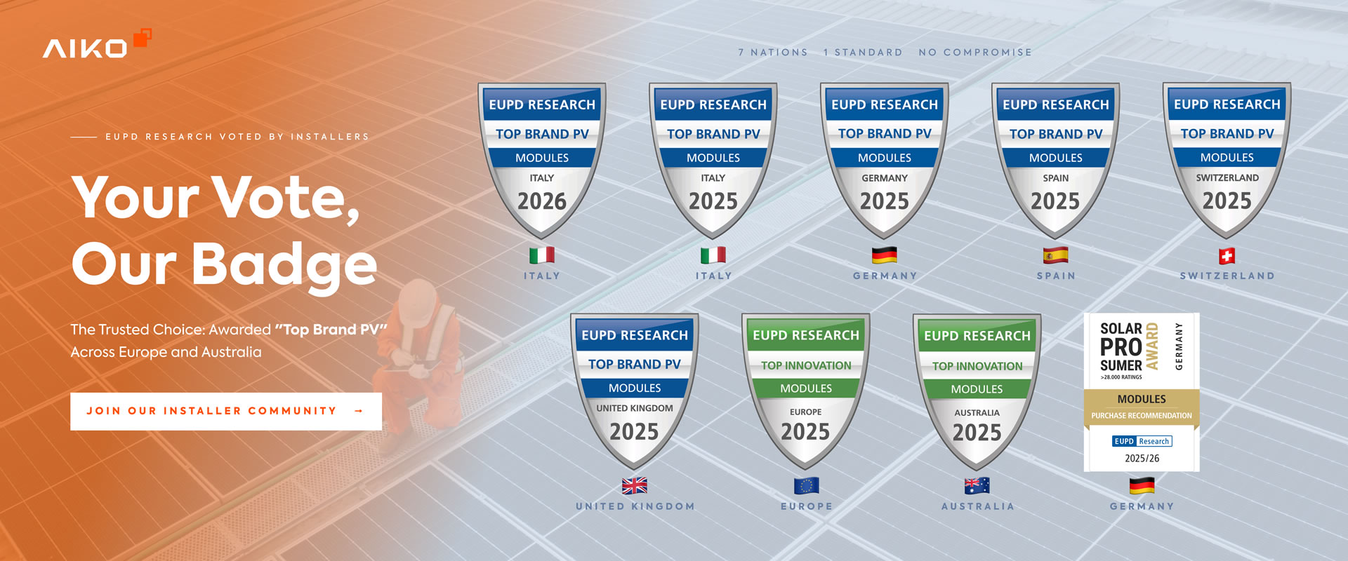 Your Vote, Our Badge